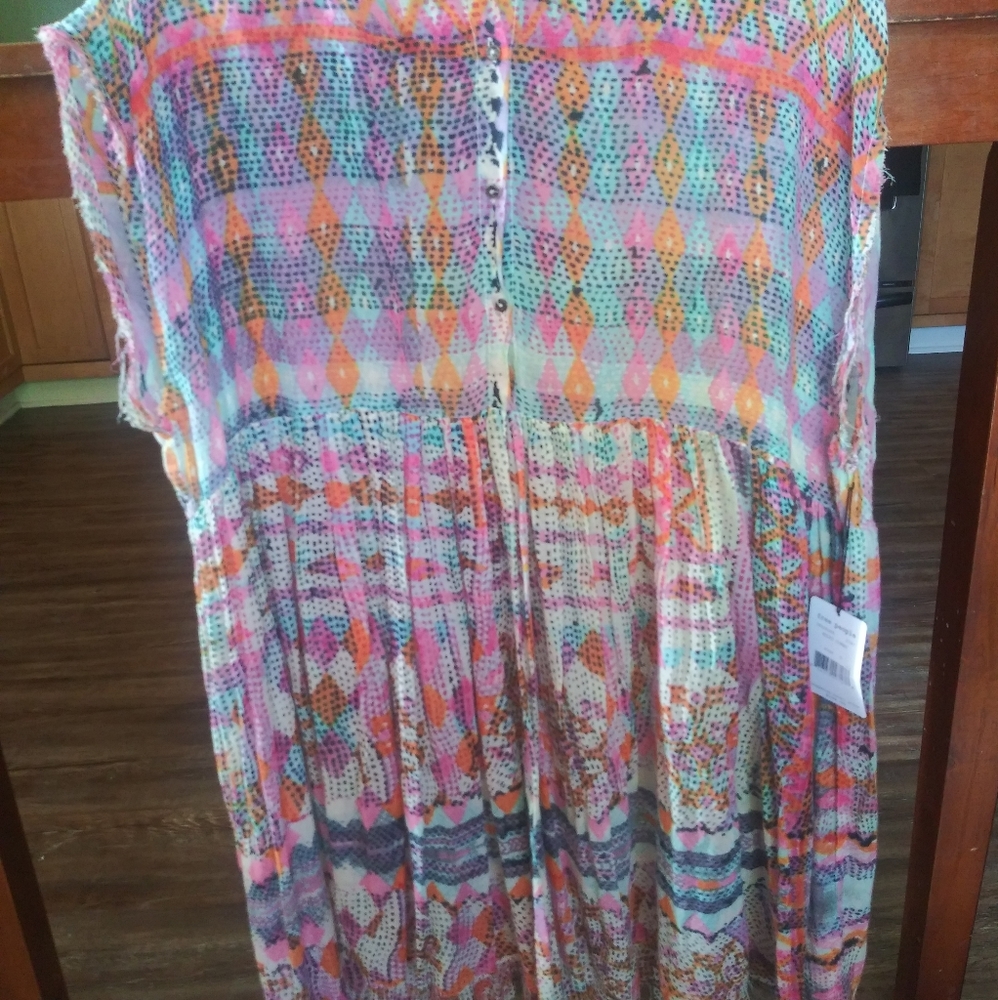 Free People sheer cover up